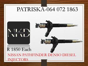 NISSAN PATHFINDER DIESEL INJECTORS FOR SALE