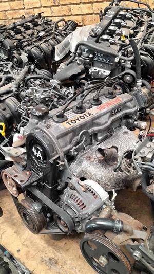 Toyota Corolla conquest 1.6 16v carb engines available