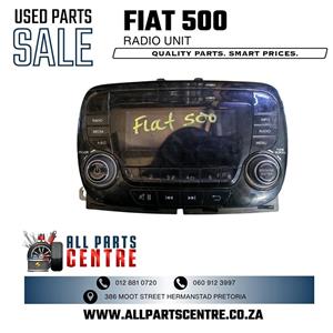 Fiat 500 radio unit 