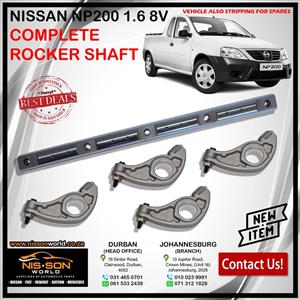 NISSAN NP200 1.6 8V ROCKER SHAFT COMPLETE