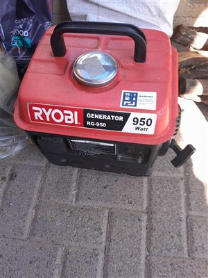 Ryobi generator 950watt 