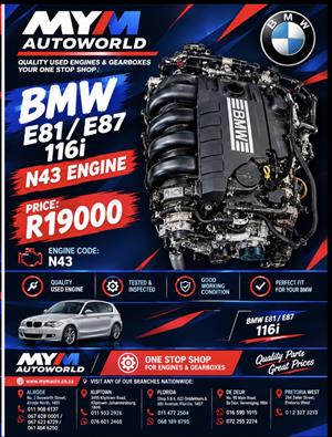 BMW E81 / E87 116i engine