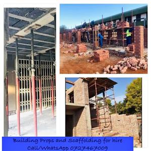 Scaffolding and Building Props for hire