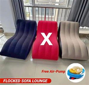 Flocked sofa lounge for sale