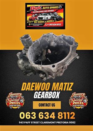 Daewoo matiz gearbox