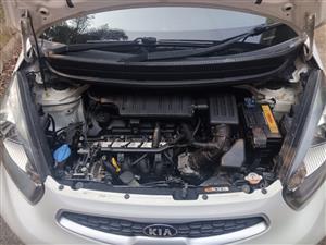 Kia Picanto for Sale. Low Kilometers, partial service book, T/screen and camera