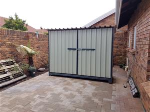 Storage: Strong steel garden sheds in your own yard