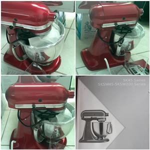 Red Kitchen Aid Electrical mixer brand new still in its box 