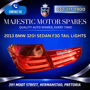  2013 BMW 320i Sedan F30 Tail Lights – For Sale | Used 