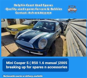 Mini Cooper S ( R50 1.6 manual ) stripping for spares