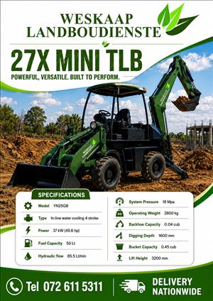 TLB / EARTHMOVING / GRONDVERSKUIWING
