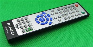 Sansui DVD 710B Remote Control