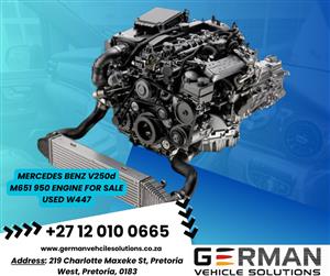 mercedes benz v250d w447 m651 950 engine for sale used