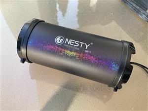 Nesty portable speaker with blue tooth