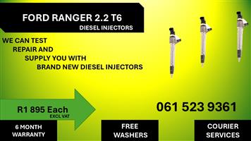Injectors for FORD RANGER T6 for sale with warranty 