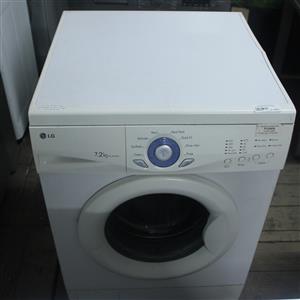 LG 7.2 KG WHITE FRONT LOADER WASHING MACHINE S060991A