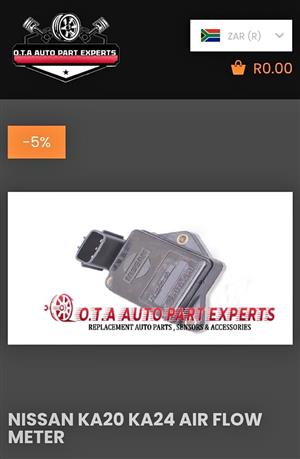 NISSAN KA20 KA24 AIR FLOW METER