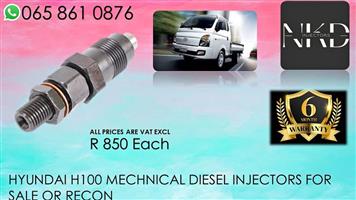 HYUNDAI H100 DIESEL INJECTORS FOR SALE WITH TEST REPORTS