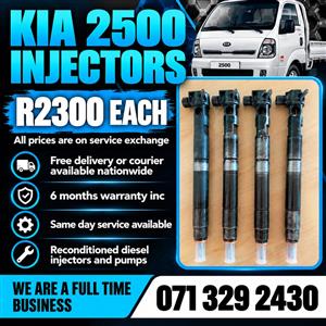 KIA 2500 2.5 INJECTORS FOR SALE WITH WARRANTY 