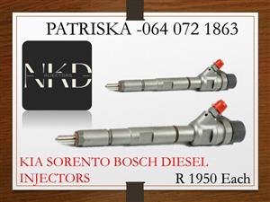 KIA DIESEL INJECTORS FOR SALE OR TO RECON