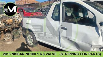 2013 NISSAN NP200 1.6 8 VALVE (STRIPPING FOR PARTS)