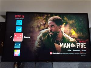 50 inch LG Smart Tv