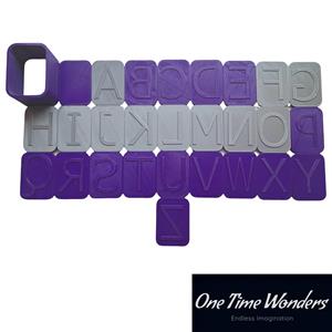 Capital Alphabet Bath Bomb Mould Kit