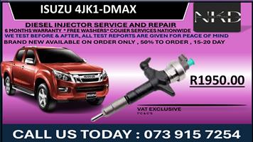 Isuzu 4JK1 DMAX Diesel Injectors 