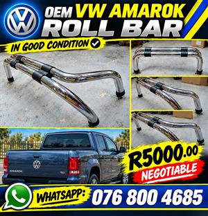 Vw Amarok Roll Bar for sale in good condition.