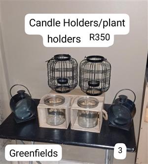 candle / plant holders decor