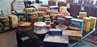 Beautiful Collection of tins