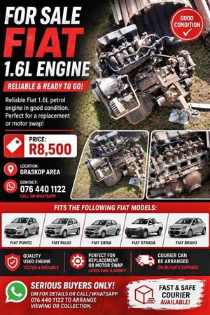 Fiat Punto 1.6 engine