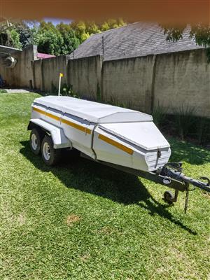 Venter double axle trailer for sale 