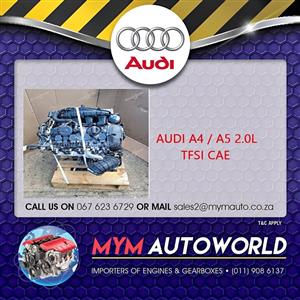 AUDI A4 A5 2.0L TFSI CAE USED IMPORTED ENGINE