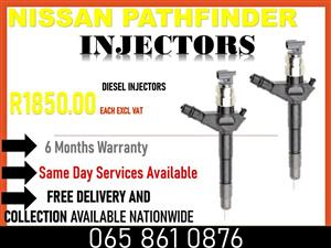 NISSAN PATHFIDNER DIESEL INJECTORS FOR SALE 
