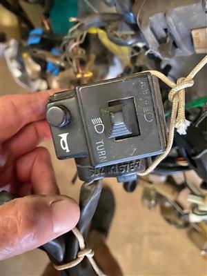 Suzuki GN 125 switch. Meyerton bike scrapyard new and secondhand spares.
