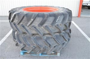 Michelin 18.4×38 tires and rims