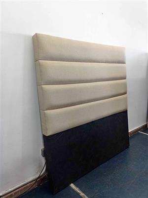 Double bed headboard on special.