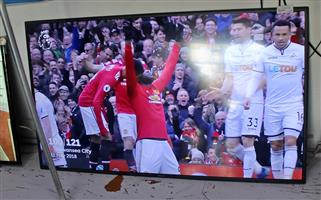 SAMSUNG UA55K600BK 55 INCH SMART TV W/ REMOTE NO LEGS S0655809