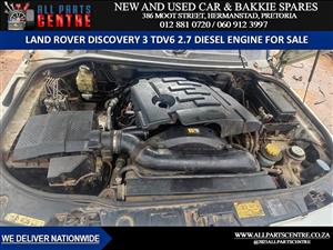 Land Rover Discovery 3 TDV6 2.7 diesel engine - for sale