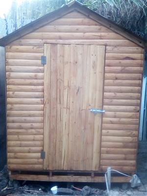 Wendy houses, log cabins and knotty pine, tool sheds, guard huts, custom-made 