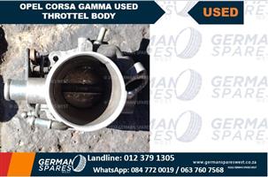 Opel Corsa Gamma Used Throttle Body