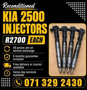 KIA 2500 INJECTORS FOR SALE WITH WARRANTY INCLUDED 