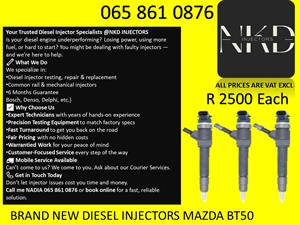 MAZDA BT50 INJECTORS FOR SALE ON EXCHANGE 
