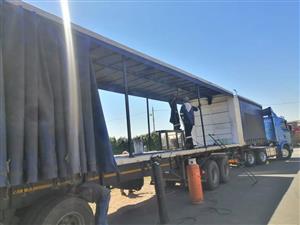 Tautliner for Trucks-"Slide in, strap down, haul it fast. Tautliner keeps your cargo tight."