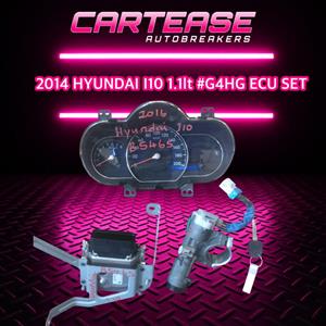 2014 Hyundai i10 1.1lt #G4HG ECU Set For Sale!!!