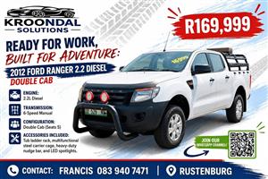 2012 Ford Ranger 2.2 diesel double cab