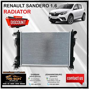 RENAULT SANDERO 1.6 RADIATOR
