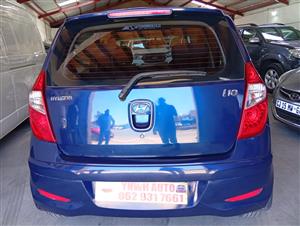 2012 Hyundai i10 1.2 Fluid Hatch Back 80,445km Manual Cloth Upholstered Seating,
