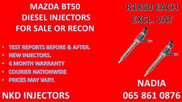 DIESEL INJECTORS FOR SALE FOR MAZDA BT50 - AVAILABLE NOW